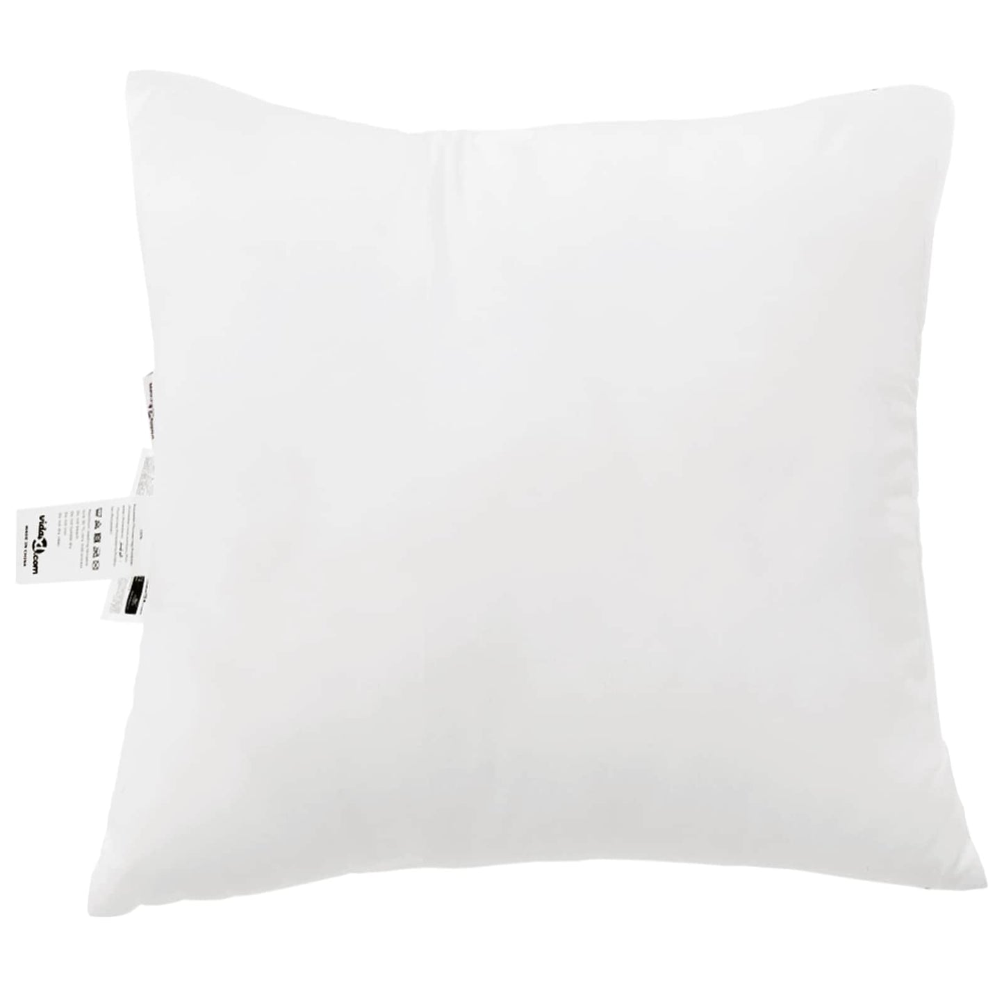 vidaXL Πάπλωμα με μαξιλάρι 2 pcs Λευκό 155 x 200 εκ. Μικροΐνες