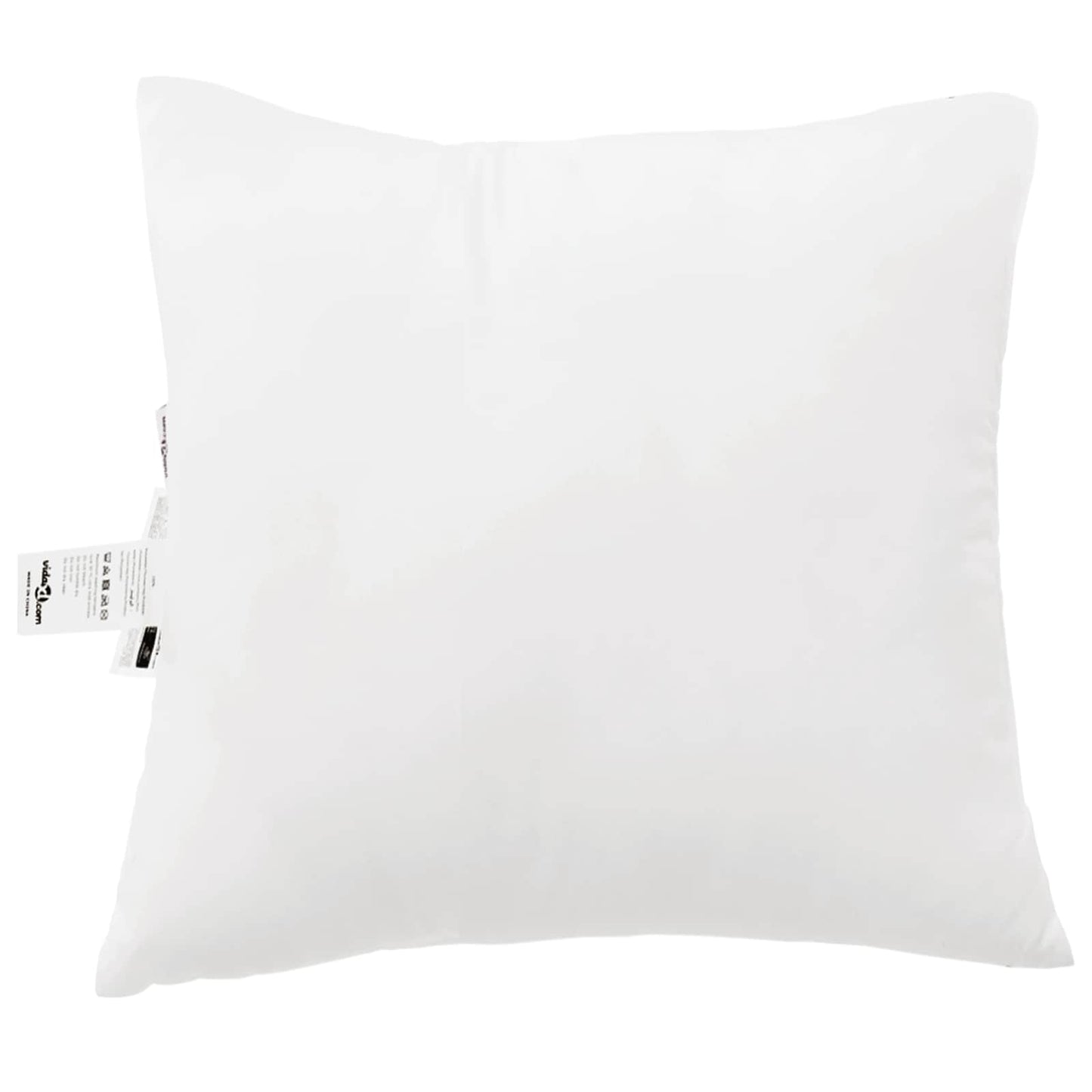 vidaXL Πάπλωμα με μαξιλάρι 2 pcs Λευκό 155 x 200 εκ. Μικροΐνες