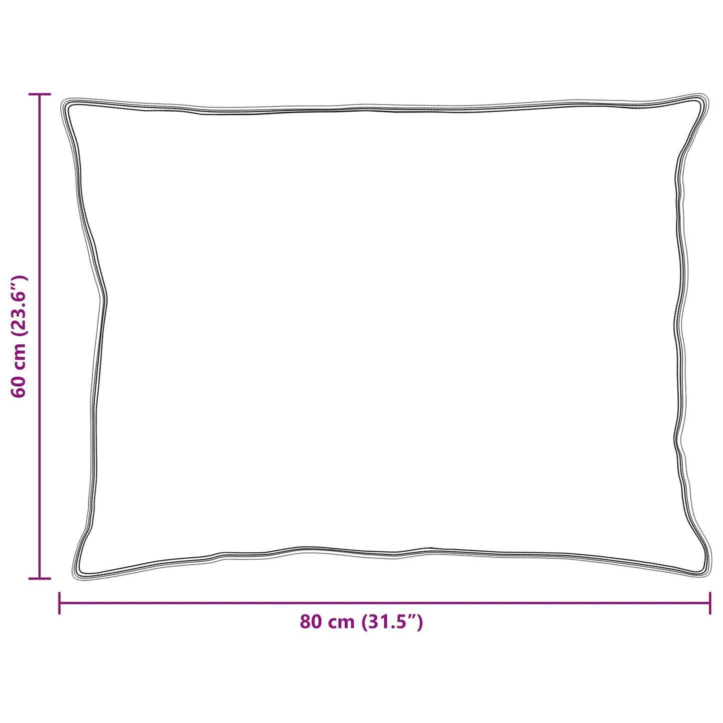 vidaXL Διπλωμένη Κουβέρτα Όλων των Εποχών 3 pcs Λευκό Μικροΐνες