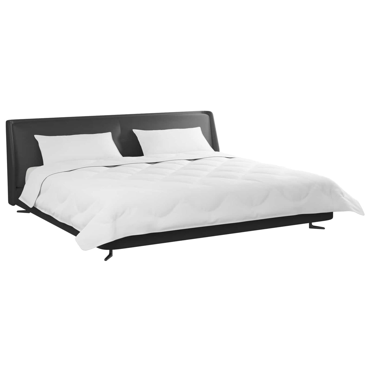 vidaXL Χειμερινό Παπλωματοθήκη με μαξιλάρι 3 pcs Λευκό Μικροΐνες