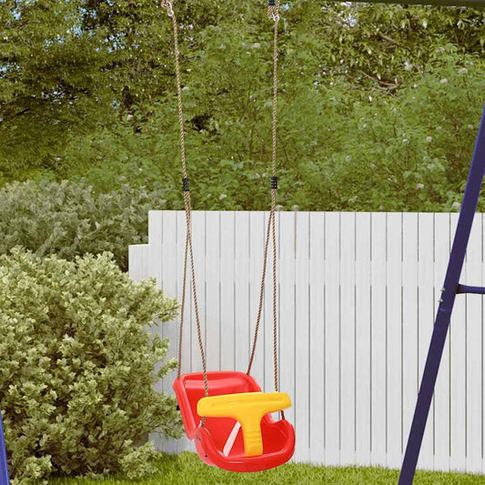 vidaXL Κούνια ρηλάξ Κόκκινο 36 x 43 x 42 εκ. Πλαστικό