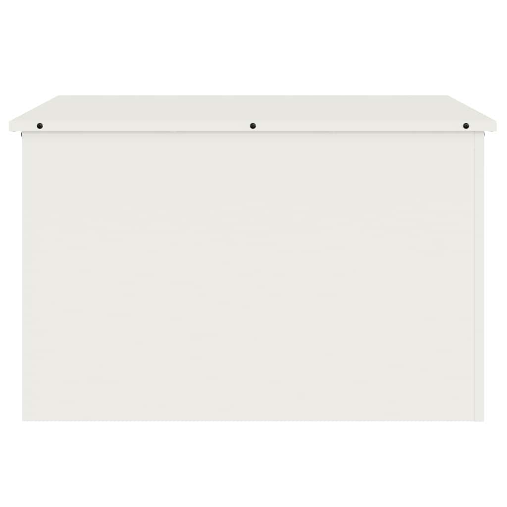 vidaXL Κουτί αποθήκευσης εξωτερικών χώρων Λευκό 80 x 50,5 x 50 εκ.