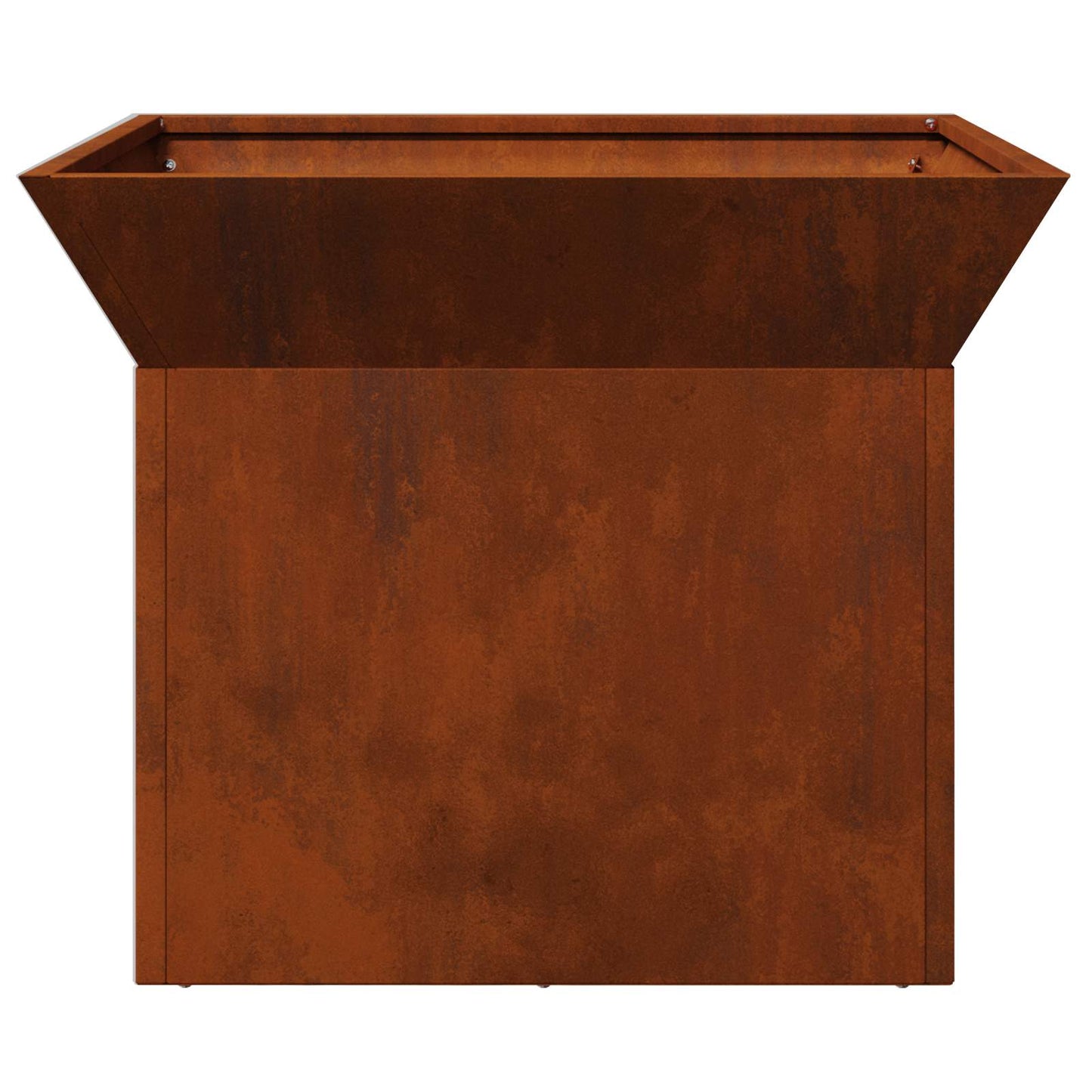 vidaXL Φωτιά Σκ rusty 50 x 50 x 40 cm Ατσάλι σκληρυθέν στον αέρα