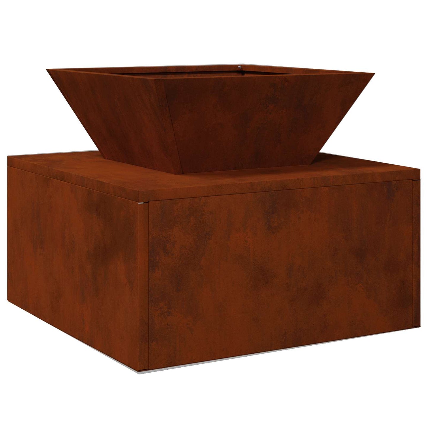 vidaXL Φωτιά Σκ rusty 50 x 50 x 40 cm