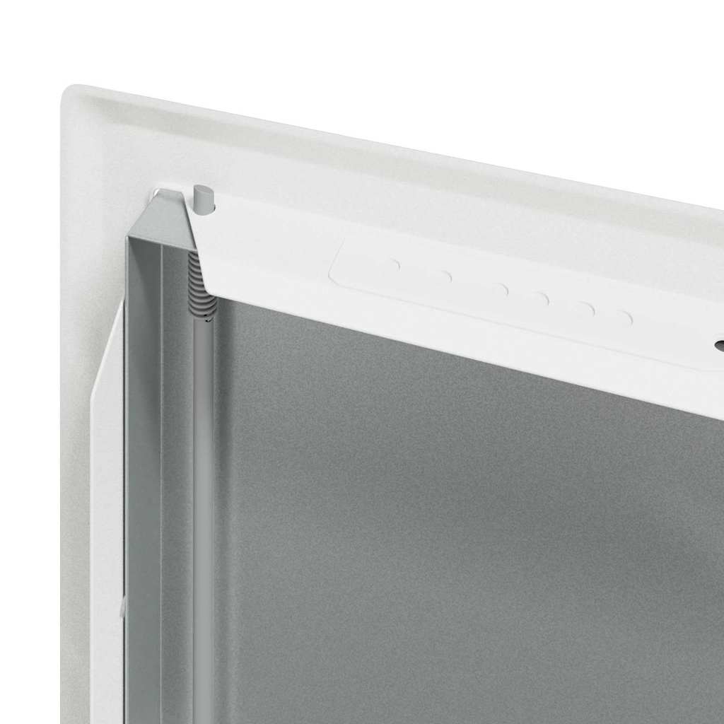 vidaXL Πάνελ Πρόσβασης Λευκό 30 x 30 cm Ατσάλι