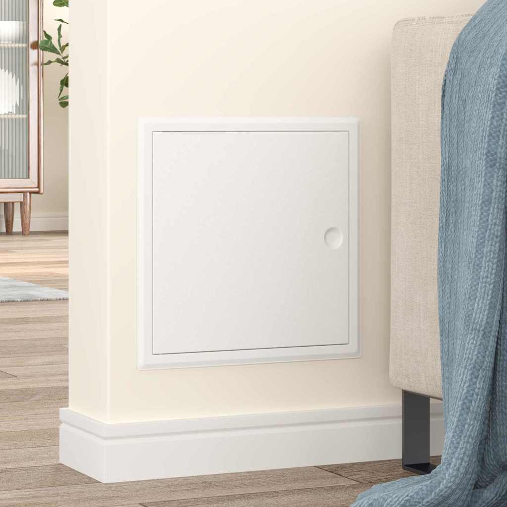 vidaXL Πάνελ Πρόσβασης Λευκό 30 x 30 cm Ατσάλι