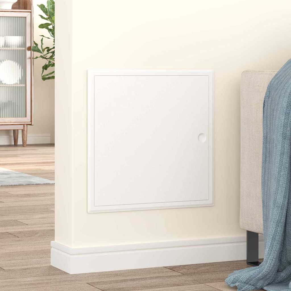 vidaXL Πάνελ Πρόσβασης Λευκό 40 x 40 cm Ατσάλι