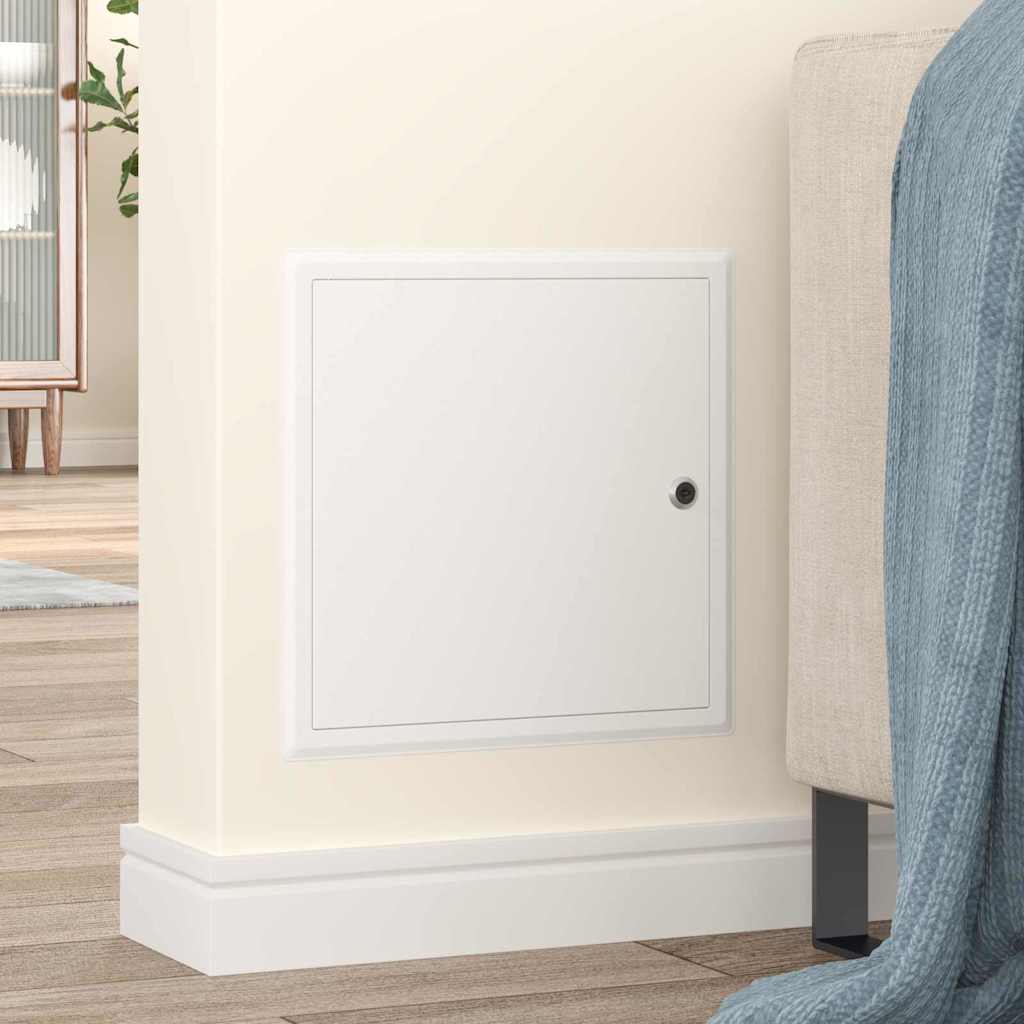 vidaXL Πάνελ Πρόσβασης Λευκό 30 x 30 cm Ατσάλι