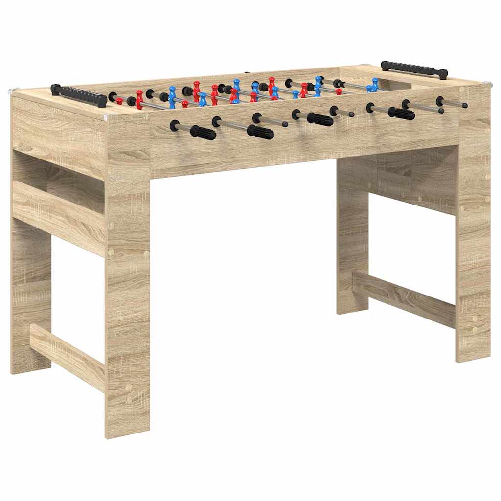 vidaXL Τραπέζι Φουτμπολ Δρύς Sonoma 125 x 60,5 x 80 εκ.