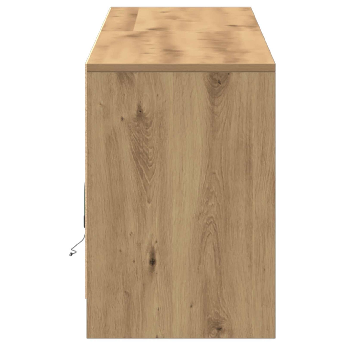 vidaXL Μονάδες TV 2 pcs Καφέ 180 x 34 x 50 εκ Επεξεργασμένο ξύλο