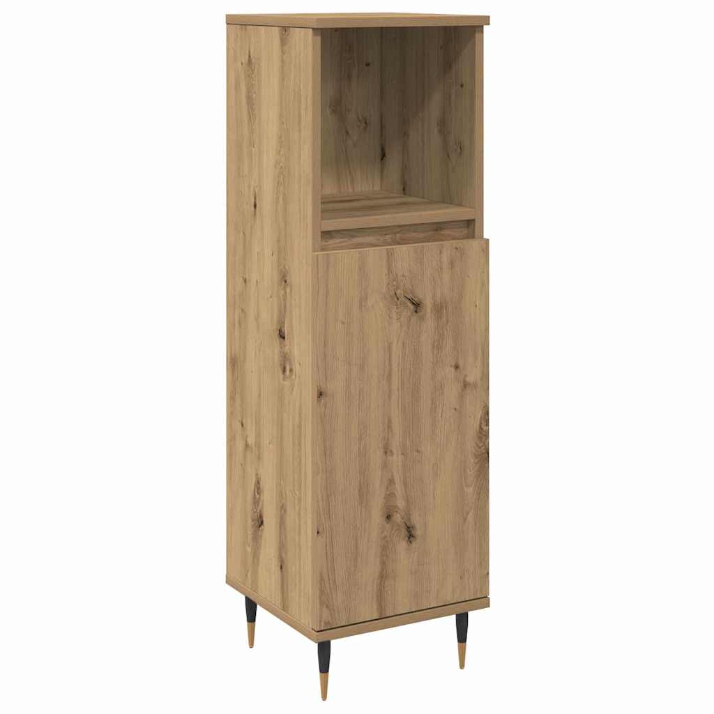 vidaXL Σετ Επίπλων Μπάνιου 3 τμχ. Artisan Oak 30 x 30 x 180 cm