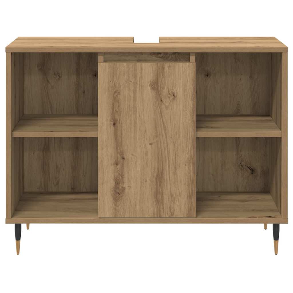 vidaXL Σετ Επίπλων Μπάνιου 3 τμχ. Artisan Oak 30 x 30 x 180 cm