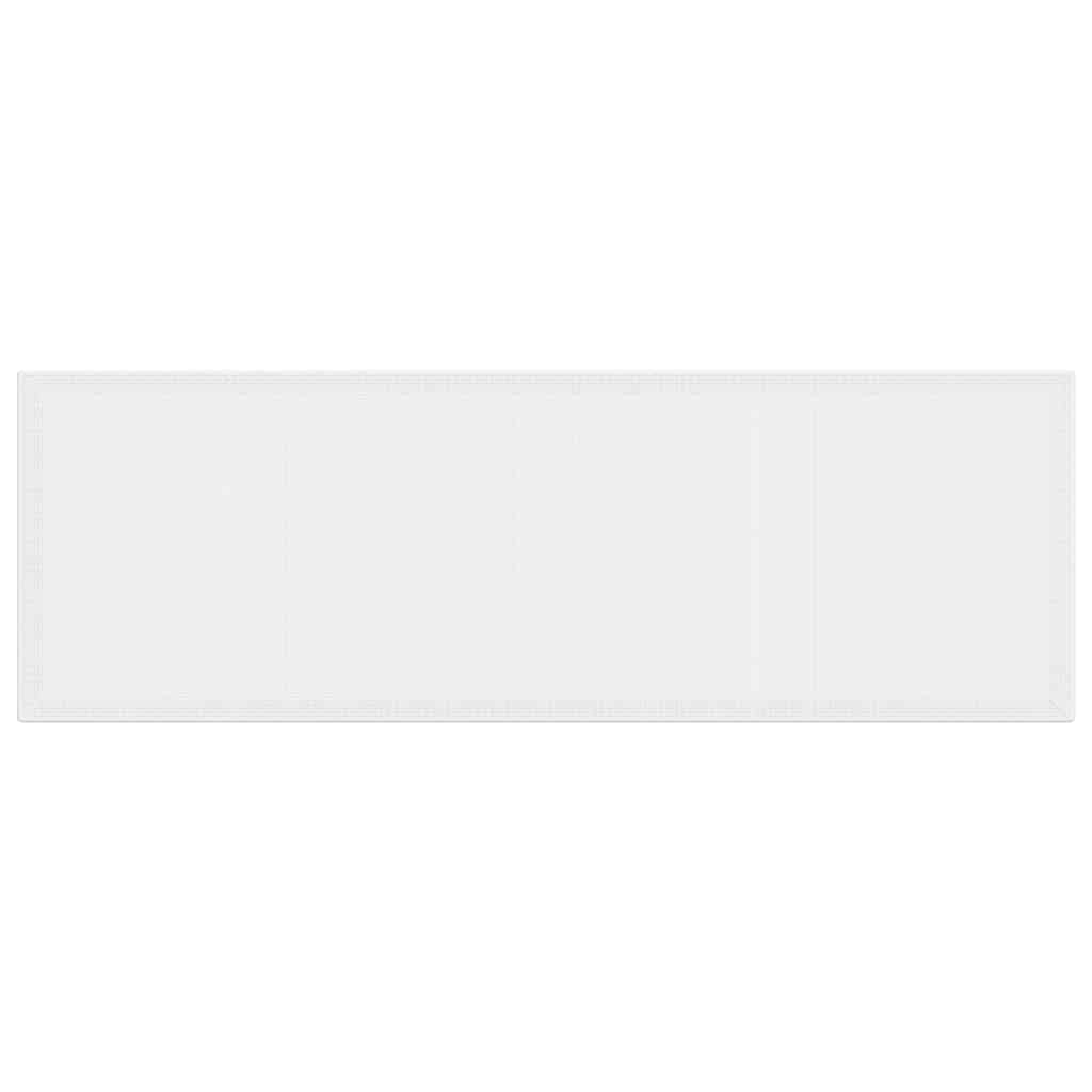 vidaXL Τραπέζι Κήπου Λευκό 300 x 100 x 73 εκ συνθετικό ρατάν