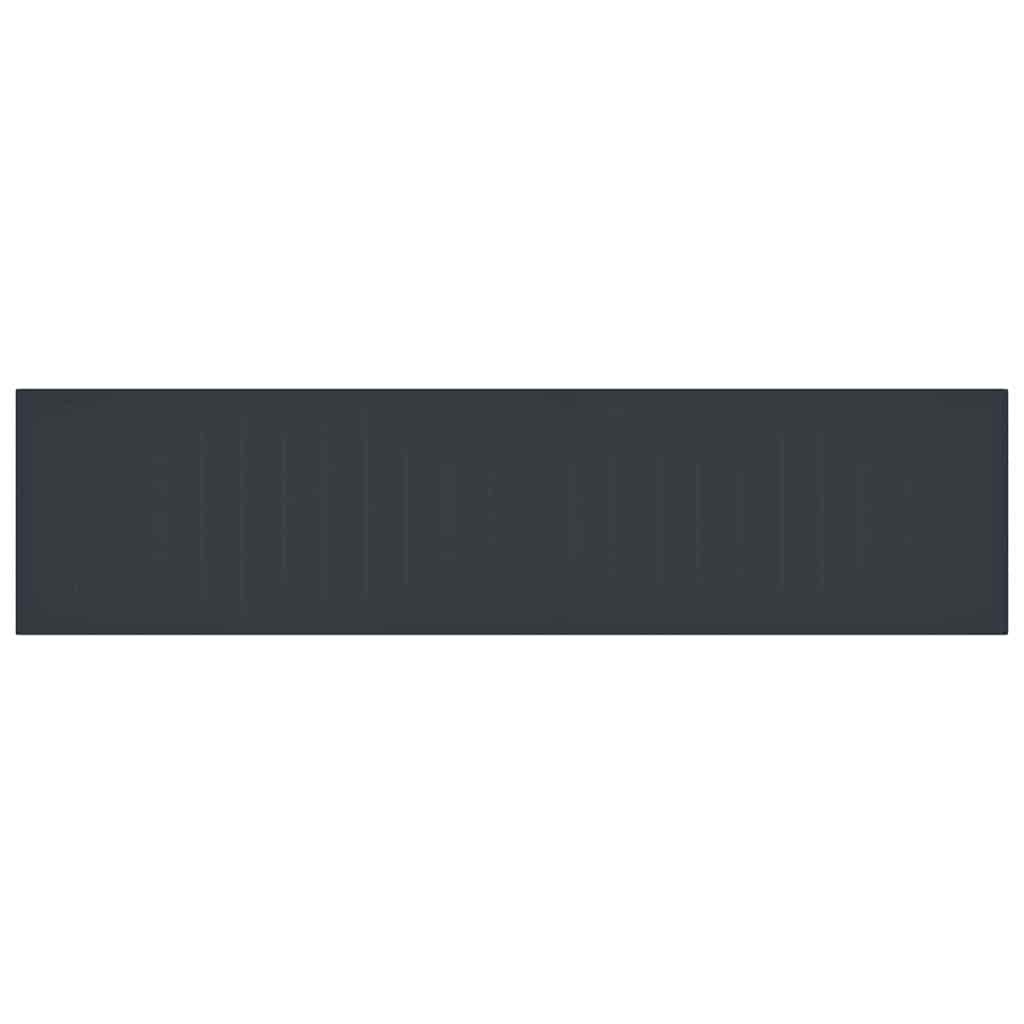 vidaXL Σετ Τραπεζαρίας Κήπου με Μαξιλάρια 17 pcs Ανθρακί Large