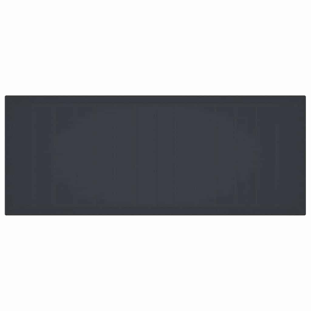 vidaXL Σετ Τραπεζαρίας Κήπου 9 pcs Ανθρακί 250 x 100 x 73 εκ PE Ρατάν