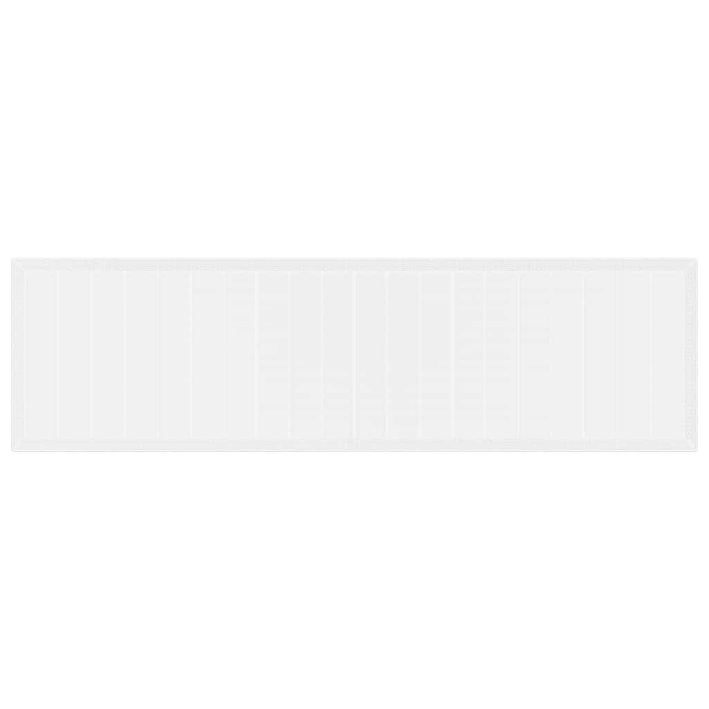 vidaXL Σέτ φαγητού για κήπο 13 pcs Λευκό Rattan Polt