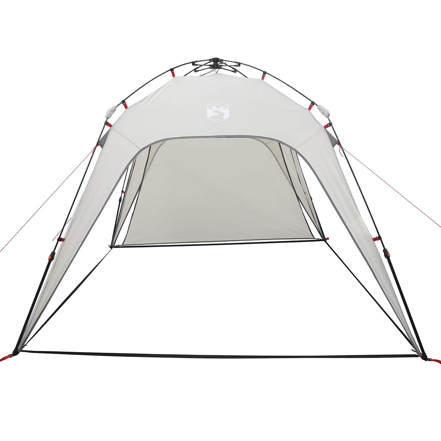 vidaXL Αυτόματη Τέντα με αποθήκευση Γκρι 260 x 260 x 197 εκ. Ατσάλι