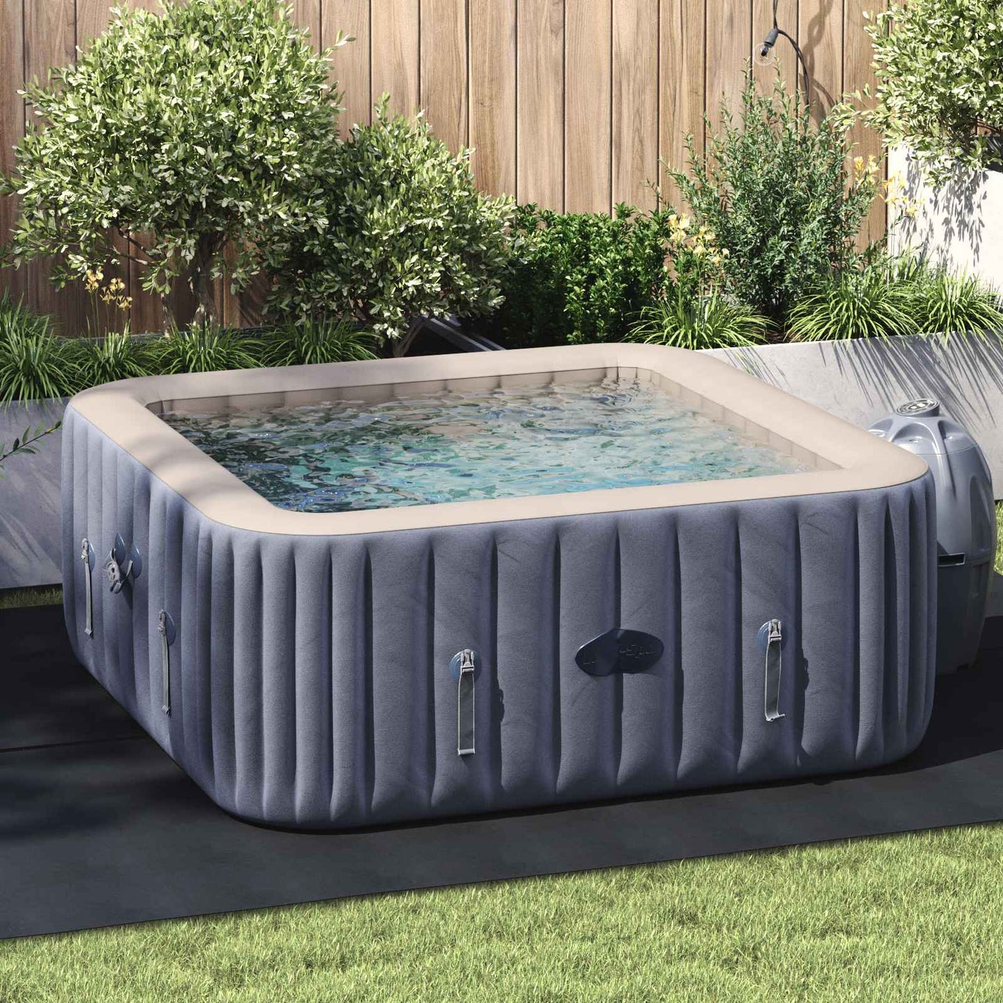 vidaXL Εδαφοκάλυψη Πισίνας Μαύρο 300 x 220 x 0,1 εκ Μη Υφαμένο Ύφασμα
