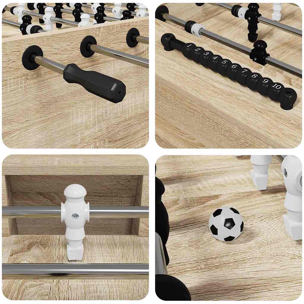 vidaXL Τραπέζι Ποδιού 2 pcs Δρύς Sonoma 146,5 x 74 x 85 εκ.