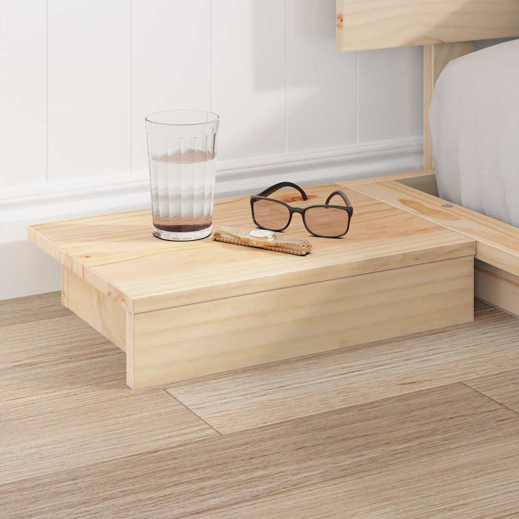 vidaXL Σκελετός Κρεβατιού Καφέ 180 x 200 cm ξύλο