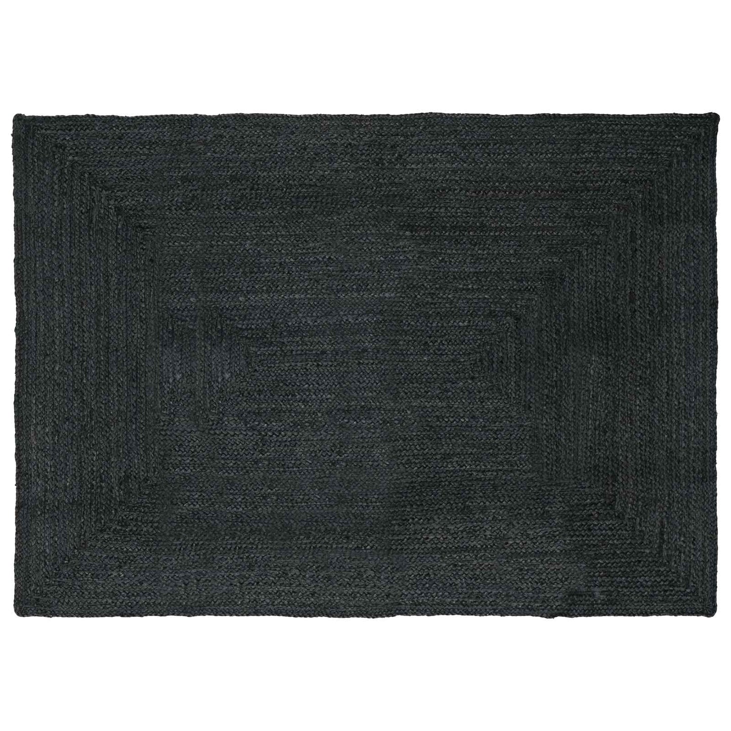 vidaXL Χαλιά χώρου Ορθογώνιος Σκούρο Γκρι 240 x 340 εκ. Γιούτα