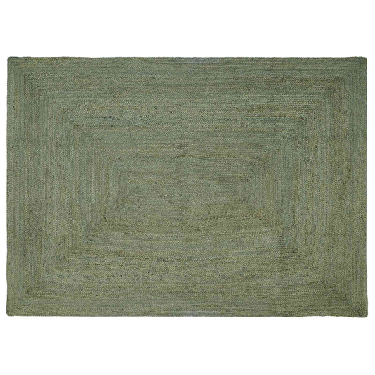 vidaXL Χαλιά χώρου Ορθογώνιος Λαδί 160 x 230 cm Γιούτα