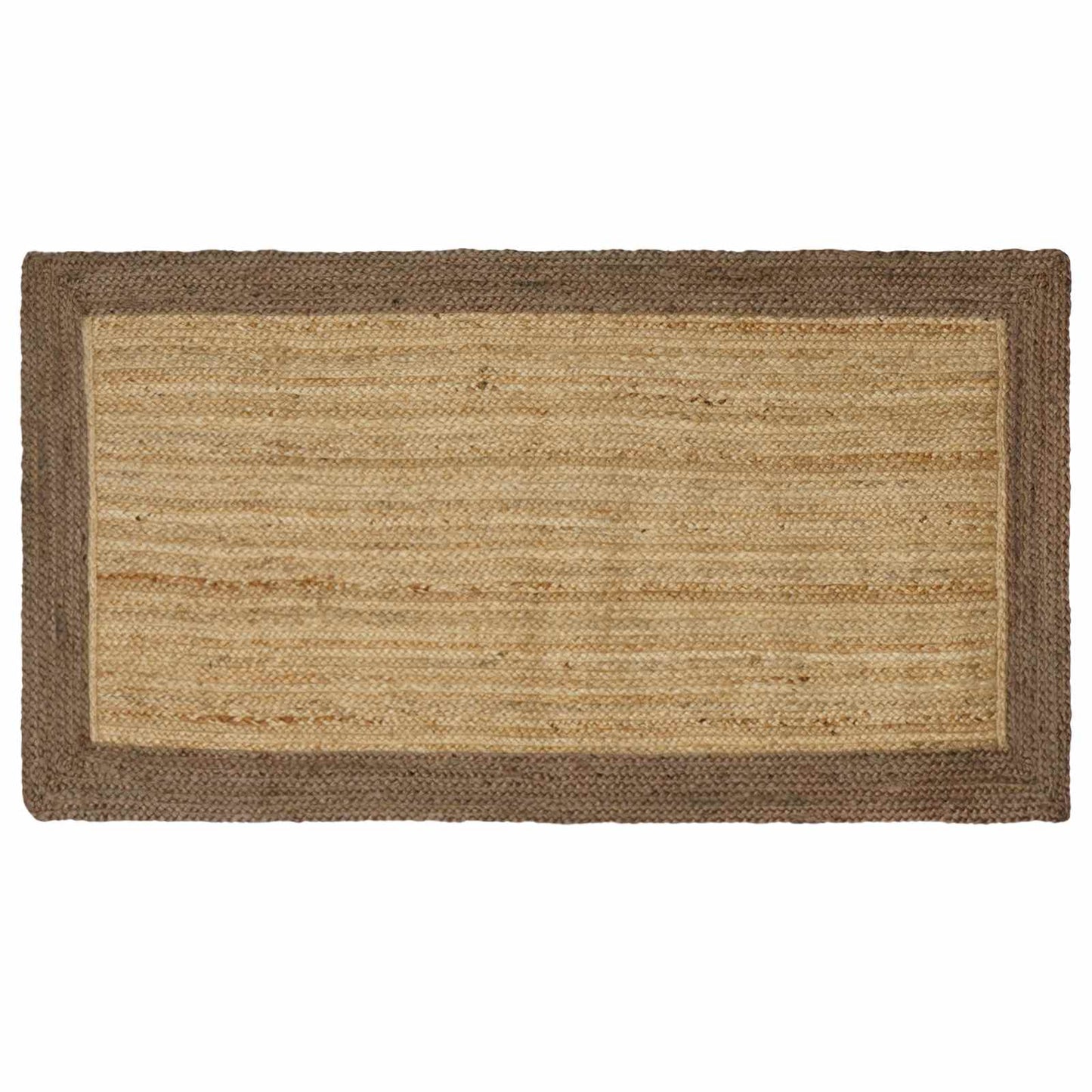 vidaXL Χαλιά χώρου Γκρι 100 x 200 cm Γιούτα