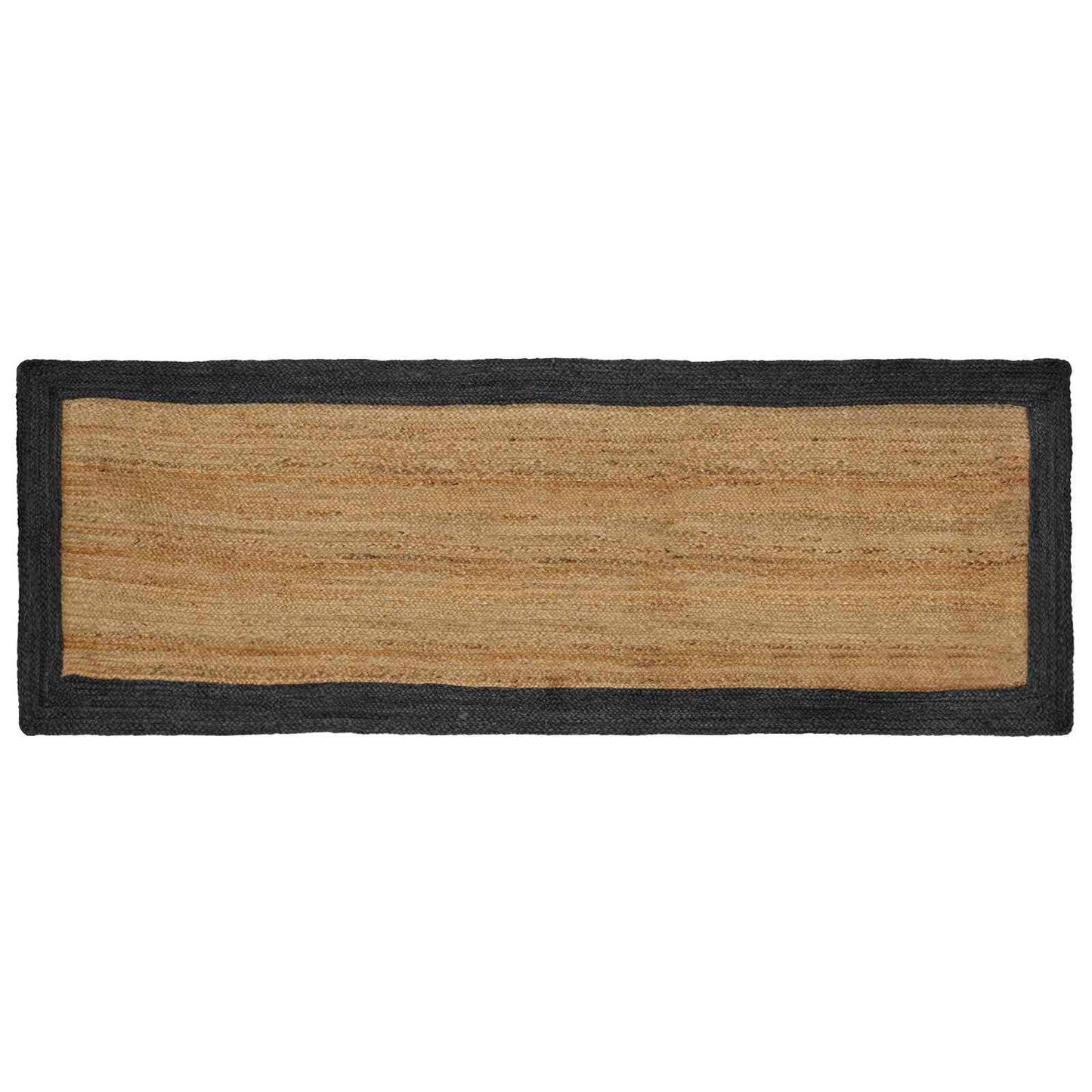 vidaXL Χαλιά χώρου Σκούρο Γκρι 80 x 300 cm Γιούτα