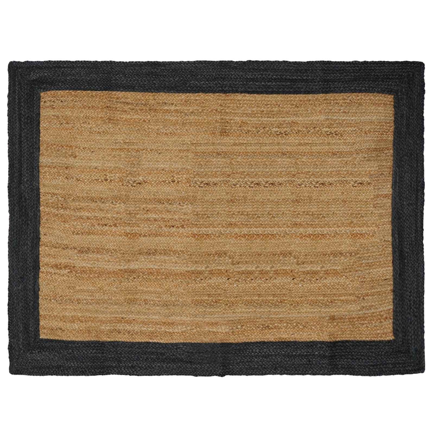 vidaXL Χαλιά χώρου Σκούρο Γκρι 120 x 170 cm Γιούτα