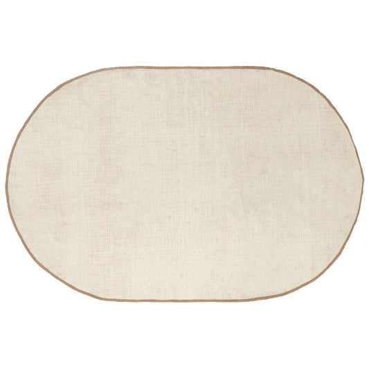 vidaXL Χαλιά χώρου Φυσικό 122 x 183 cm Γιούτα