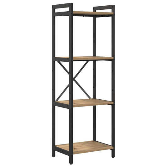 vidaXL Ράφι Βιβλίων Artisan Oak 40 x 30 x 119 εκ Επεξεργασμένο ξύλο