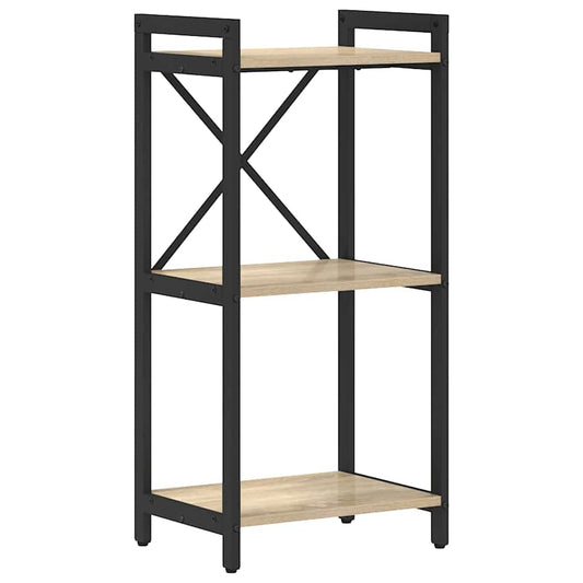 vidaXL Βιβλιοθήκη Sonoma Δρυς 40 x 30 x 83 εκ Επεξεργασμένο ξύλο