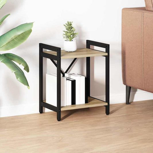 vidaXL Βιβλιοθήκη Sonoma Δρυς 40 x 30 x 48.5 εκ Επεξεργασμένο ξύλο