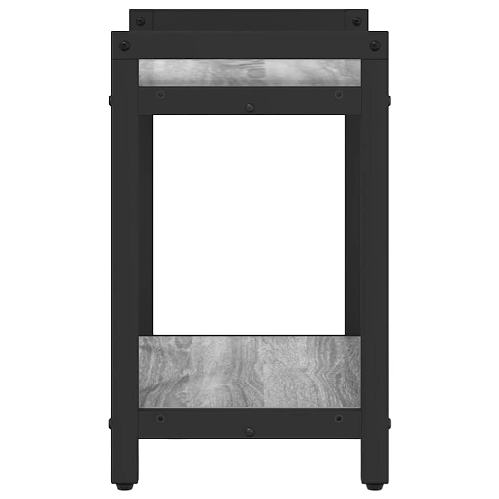 vidaXL Βιβλιοθήκη Γκρι sonoma 40 x 30 x 48.5 εκ Επεξεργασμένο ξύλο