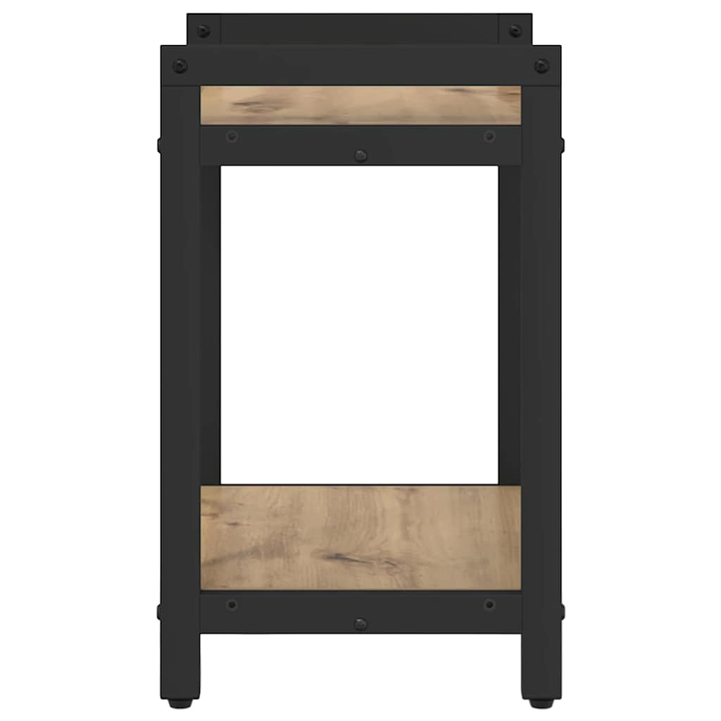 vidaXL Βιβλιοθήκη artisan δρυς 40 x 30 x 48.5 εκ Επεξεργασμένο ξύλο