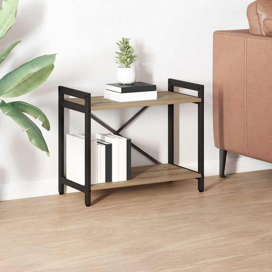 vidaXL Ράφι Βιβλίων Artisan Oak 60 x 30 x 50 εκ. Επεξεργασμένο ξύλο