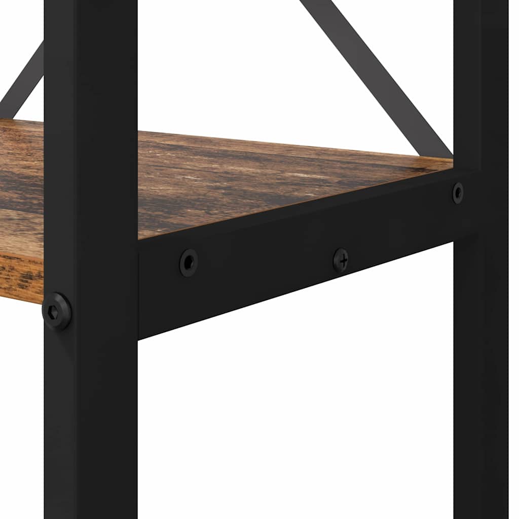 vidaXL Βιβλιοθήκη Παλαιό ξύλο 80 x 30 x 153 εκ Επεξεργασμένο ξύλο