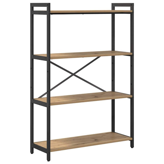 vidaXL Ράφι Βιβλίων Artisan Oak 80 x 30 x 120 εκ Επεξεργασμένο ξύλο