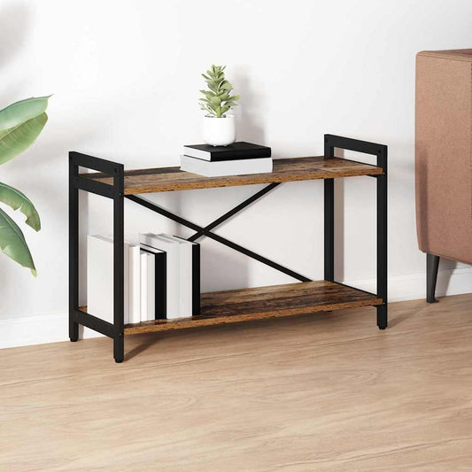 vidaXL Βιβλιοθήκη Παλαιό ξύλο 80 x 30 x 48.5 εκ Επεξεργασμένο ξύλο