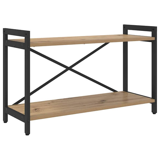 vidaXL Ράφι Βιβλίων Artisan Oak 80 x 30 x 50 εκ Επεξεργασμένο ξύλο