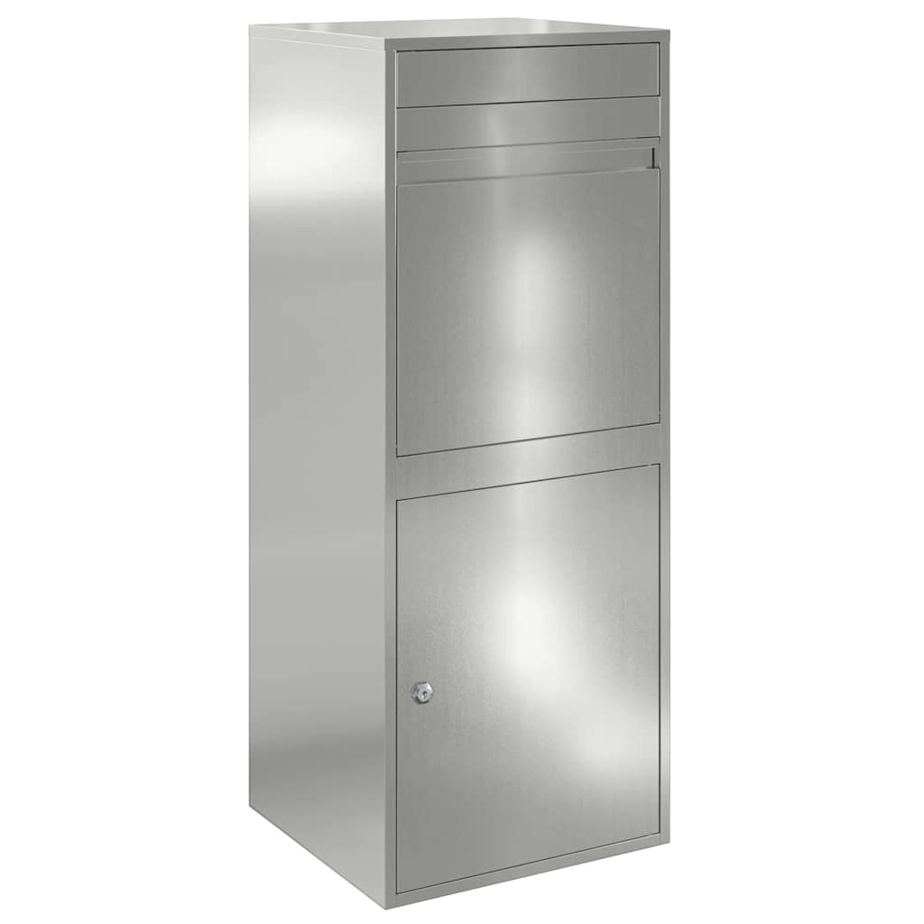 vidaXL Θυρίδα Πακέτων Μαύρο 41 x 38 x 103 εκ Επικαλυμμένος Χάλυβας