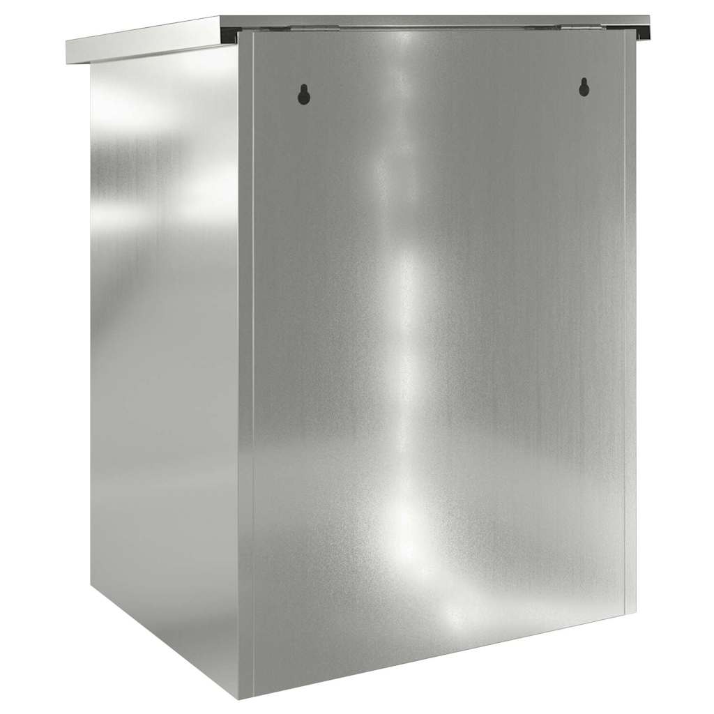 vidaXL Θυρίδα Πακέτων Μαύρο 47,5 x 38 x 59 εκ. Επικαλυμμένος Χάλυβας