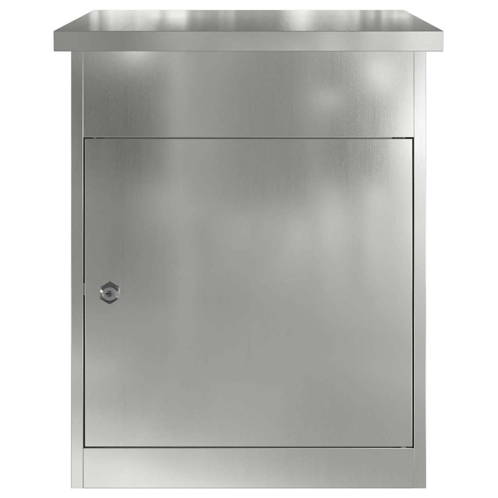 vidaXL Θυρίδα Πακέτων Μαύρο 47,5 x 38 x 59 εκ. Επικαλυμμένος Χάλυβας