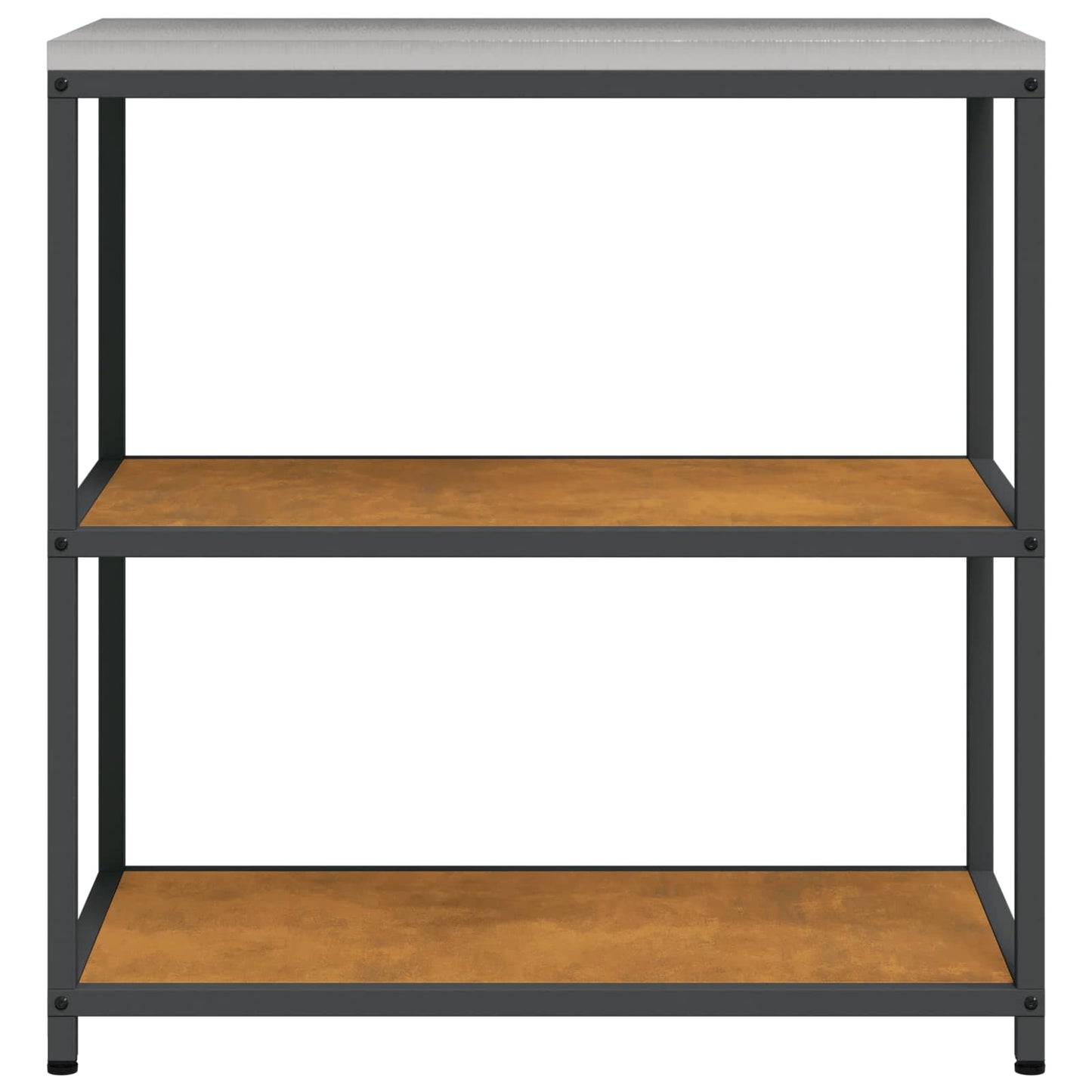 vidaXL Αποθηκευτικός Χώρος Κουζίνας Σκ rusty 60 x 50 x 92 εκ Ατσάλι