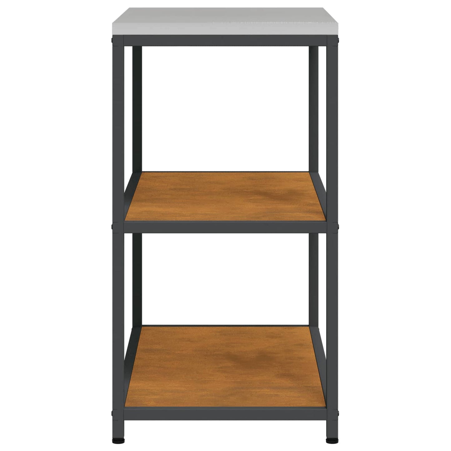 vidaXL Αποθηκευτικός Χώρος Κουζίνας Σκ rusty 60 x 50 x 92 εκ Ατσάλι