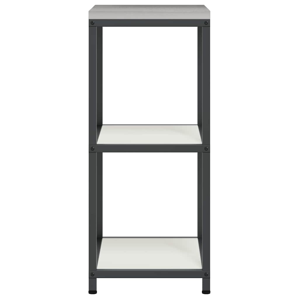 vidaXL Αποθηκευτικός Χώρος Κουζίνας Λευκό 60 x 50 x 92 εκ Ατσάλι