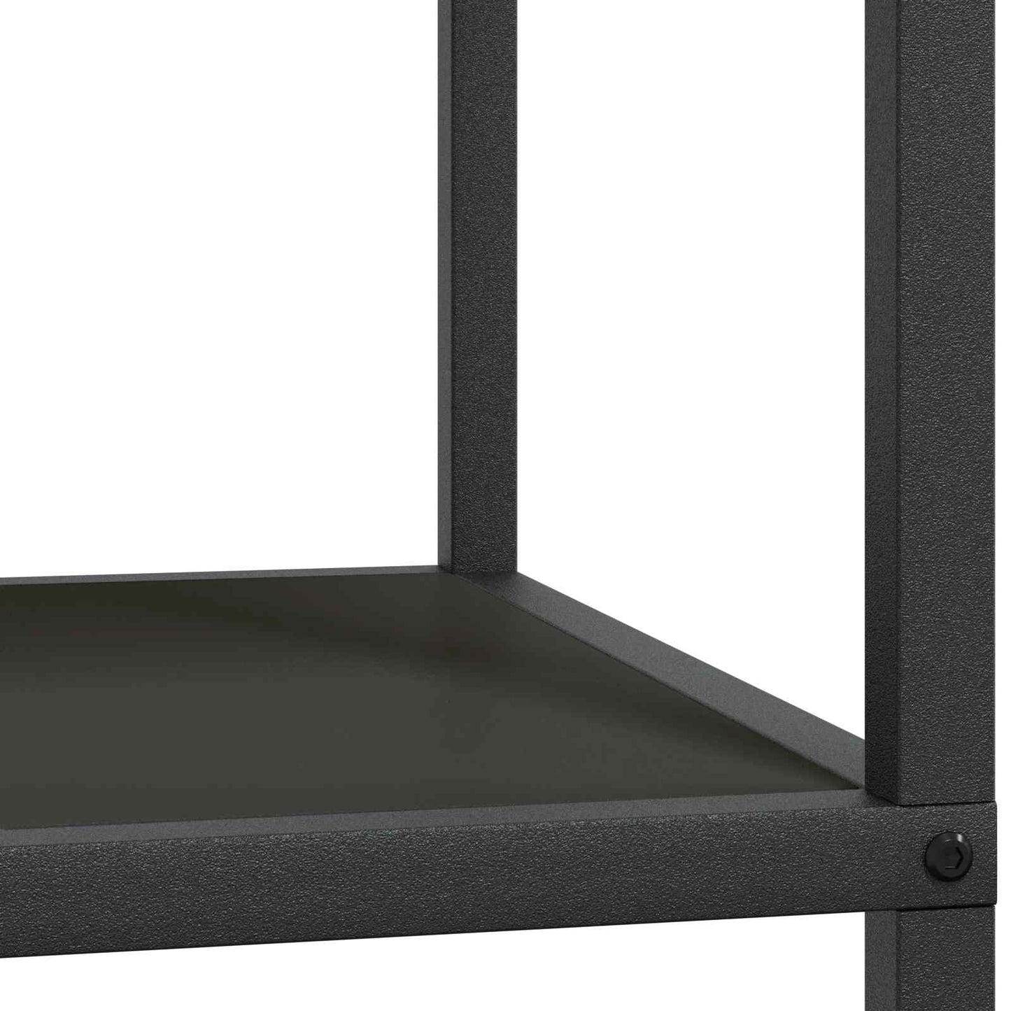 vidaXL Αποθηκευτικός Χώρος Κουζίνας Μαύρο 60 x 50 x 92 εκ Ατσάλι