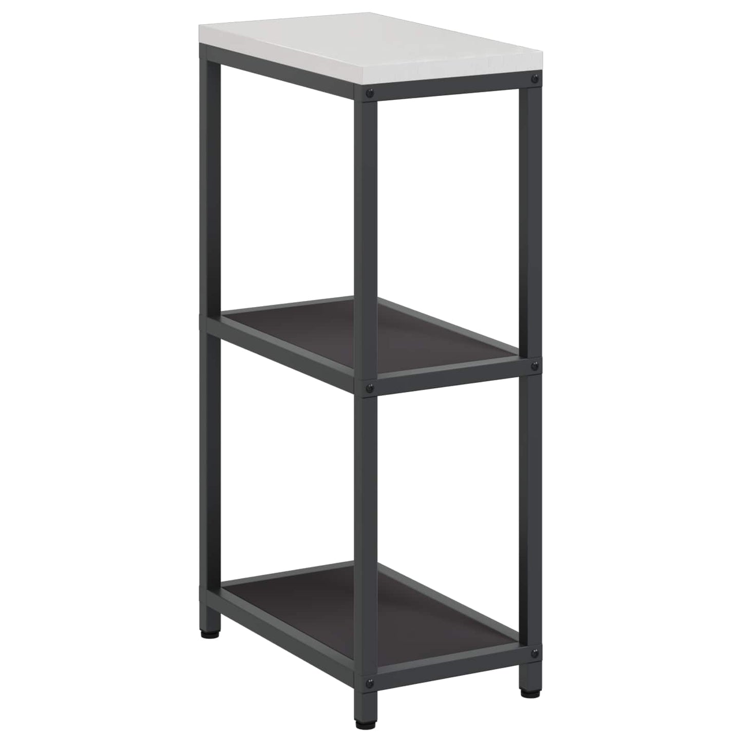 vidaXL Αποθηκευτικός Χώρος Κουζίνας Μαύρο 60 x 50 x 92 εκ Ατσάλι