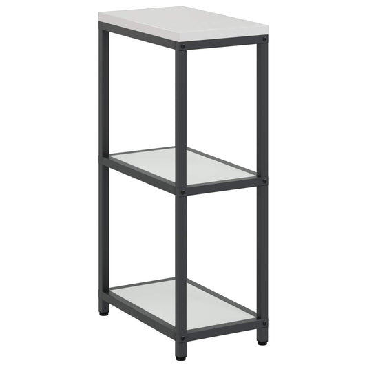 vidaXL Αποθηκευτικός Χώρος Κουζίνας HATTEM Ασημί 30 x 50 x 92 εκ