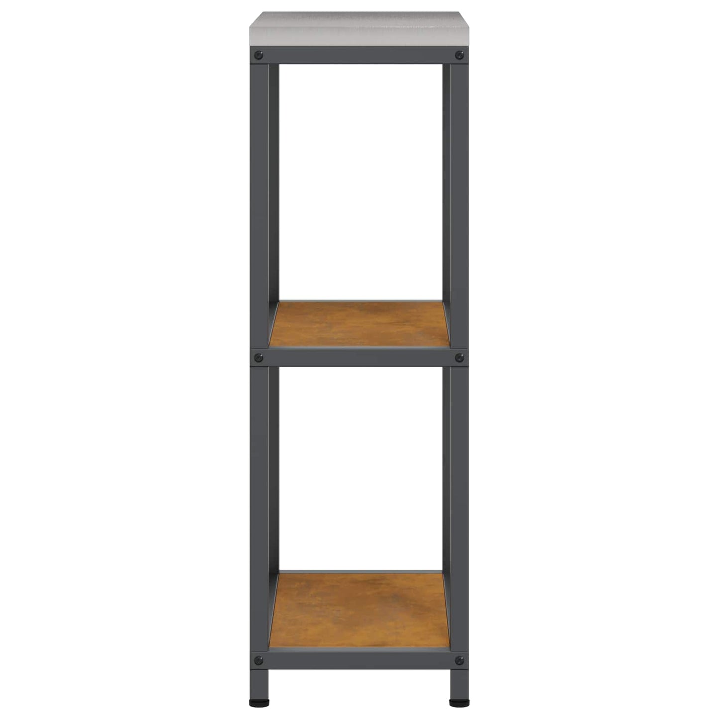 vidaXL Αποθηκευτικός Χώρος Κουζίνας Σκ rusty 60 x 50 x 92 εκ Ατσάλι